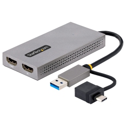 STARTECH USB to Dual HDMI Adapter (107B-USB-HDMI)