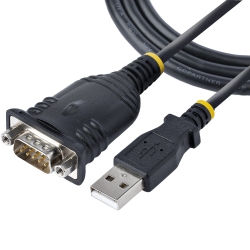 STARTECH 3Ft (1M) USB to Serial Cable, Db9 Male Rs232 to USB Converter (1P3Fp-USB-Serial)