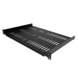 STARTECH 1U Vented Server Rack Cabinet Shelf- Rackmount Shelf for 19" Av/data/network Equipment Enclosure W/ Cage Nuts & Screws-(Shelf-1U-12-Fixed-V)
