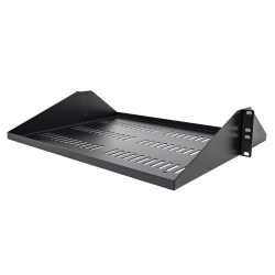 STARTECH 2U Vented Rackmount Shelf for 19" Av/data/network Equipment 200Lbs Weight Capacity -(Shelf-2U-14-Center-V)