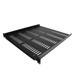 STARTECH 1U Vented Server Rack Cabinet Shelf, Rackmount Shelf for 19" Av/data/network Equipment Enclosure W/ Cage Nuts & Screws, 55Lbs Weight