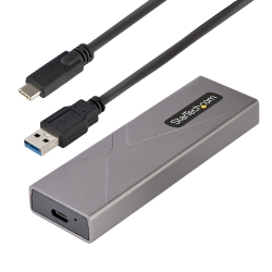 STARTECH M.2 PCie Nvme/m.2 SATA SSD USB Enclosure-(M2-USB-C-Nvme-SATA)