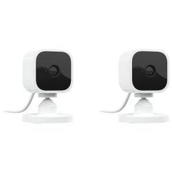 BLINK - Mini Wi-Fi Indoor 1080P Ip Camera - 2 Pack - In White