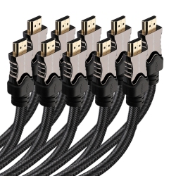 YELLOW-PRICE 8K 60Hz 4K 120Hz 48GBps Super High Speed HDMI Cable HDMI 2.1 Cord, 1 / 2 / 3PCs