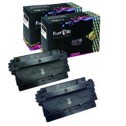 PRINTOXE ® Cf214X 2 Toner Cartridges Compatible \w HP - Cf214A High Yield 17, 500 Pages 14X Toner for Laserjet Enterprise 700 M712Dn / M712Xh / 700