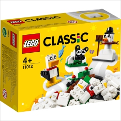LEGO Classic : Briques Créatives Blanches 60 Briques 11012