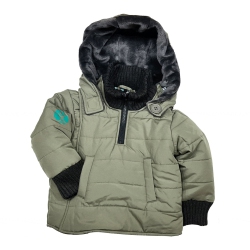 BUCKLE ME BABY Coats Car Seat Toastiest Winter Coat - Player One (6-9 Months) In Multicolor