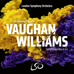 LSO LIVE Lso / Pappano, Antonio - Vaughan Williams: Symphonies Nos 4 & 6 [Super-Audio CD]