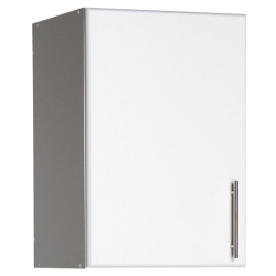 WRIGHT HOME Modern / Contemporary Engineered Wood Wall Storage Cabinet In In White