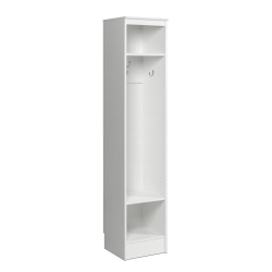 WRIGHT HOME Transitional Engineered Wood Narrow Organizer In In White