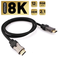 YELLOW-PRICE 1.5Ft 8K120Hz HDMI 2.1 Cable Supports HDr Earc for Ps5/4, Xbox, Nintendo Switch