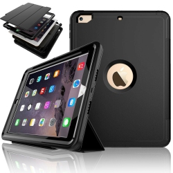 YELLOW-PRICE Apple Ipad 9.7" 2Nd 3Rd 4Th 5Th 6Th Shockproof Triple Layers Smart Stand Case