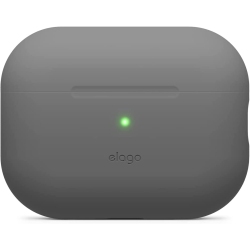 ELAGO Silicone Case Compatible \w Apple Airpods Pro 2Nd Generation Case Cover (2022), Protective Case, Front Led Visible, Supports Wireless Charging