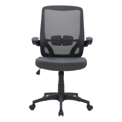 CORLIVING Workspace High Mesh Back Office Chair In In Grey