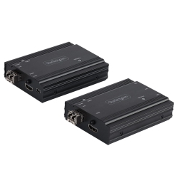STARTECH 4K HDMI Kvm Extender Over Fiber- Transmitter & Receiver-(Sv565Fxhd4Ku)