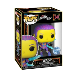 FUNKO Pop Marvel Ant-Man And The Wasp Vinyl Bobble-Head Wasp (Blacklight) #341 Exclusive