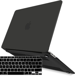 DOLAER Compatible \w New Macbook Air 13 Inch Case 2022 2021 2020 M1 A2337 A2179 A1932, Plastic Hard Shell Case \w Keyboard Cover for Mac Air \w Touch