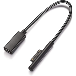 DOLAER Surface Connect to USB-C Charging Cable Compatible for Microsoft Surface Pro7 Go2 Pro6 5/4/3 Laptop1/2/3 & Surface Book, Works \w 45W 15V3A