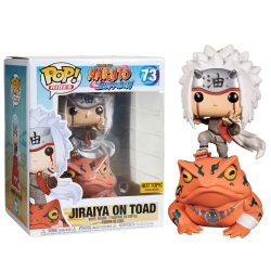 FUNKO Pop Rides Animation Naruto Shippuden Vinyl Figure Jiraiya On Toad #73 Hot Topic Exclusive