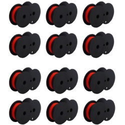 PRINTOXE 12 Packs Gr24 Spool Calculator Ribbon Typewriter 5.5 Meter Long Each Gr24 Gr41 Gr42 for Star Dp8340 / Casio / Canon / Star Micronics