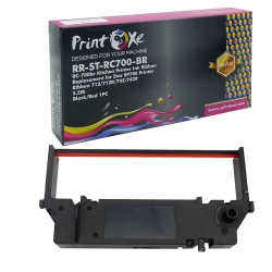 PRINTOXE 12 Pack Rc700 Rc700Br Compatible Kitchen Ink Ribbon Cartridges for Star Sp700 Rc700 Sp712 Sp717 Sp742 Sp742R Printers Black / | Each 5.5 M