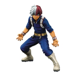 BANPRESTO My Hero Academia Super Master Shoto Todoroki Fig