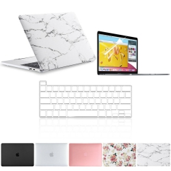 YELLOW-PRICE Macbook Pro 13" A2159 A1989 Plastic Hard Shell W/keyboard Cover&screen Protector