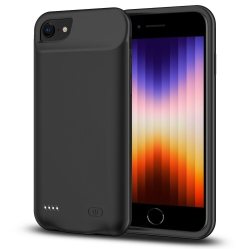 YELLOW-PRICE Smart & Slim Battery Case for Iphone Se 2022, 6000Mah Power Bank Charger Cover Ca