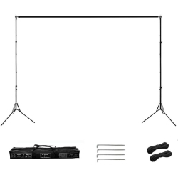 DOLAER Indoor Projector Screen Stand Tripod for Portable Foldable Projection Screen(Compatible 80-100Inch Foldable Screens)