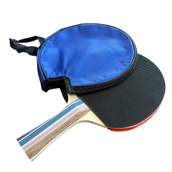 PRISP Competition Table Tennis Paddle - Sponge Covered Ping Pong Racket With Cover