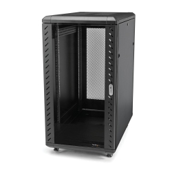 STARTECH 18U 19" Server Rack Cabinet, 4 Post Adjustable Depth (6-32")Locking Knock Down Network/computer Equipment Enclosure-(Rk1836Bkf)
