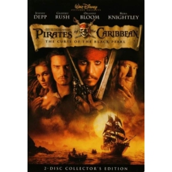 WALT DISNEY STUDIOS Pirates Of The Caribbean: The Curse Of The Pearl - (Collector's Edition, Widescreen, Dubbed, Subtitled, Dolby) - [DVD] In Black