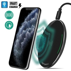 YELLOW-PRICE Wireless Charger Pad Qi-Certified 10W for Iphone Se (2020), 11 Pro Xs Max, Xr, 8