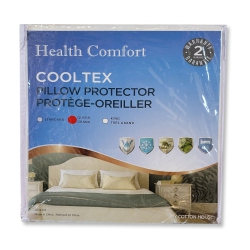 COTTON HOUSE - Cooltex Pillow Protector, Waterproof, Queen Size In White