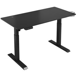LjubLjana 53" Electric Height Adjustable Sit-Stand Desk - Black