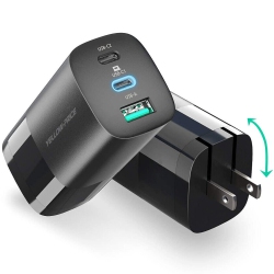 YELLOW-PRICE Portable 65W Gan Tech Pd USB C Wall Charger for Iphone/ipad/macbook/dell Xps/hp