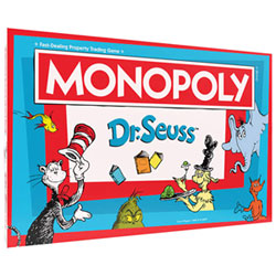 Monopoly: Dr. Seuss Edition Board Game - English