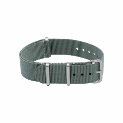 BAND & BEZEL Original Nato Watch Strap - 18MM - Stone In Grey