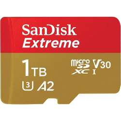 SANDISK Microsdxc Extreme (1Tb, Sdsqxav-1Tb) - Brand New