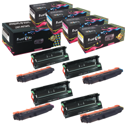 PRINTOXE Dr223Cl & Tn227 Sets |2 Sets| Brother Compatible Drums And Toner Cartridges for Hl L3210Cw L3230CDw L3270CDw L3290CDw / Mfc L3710Cw L3750CDw