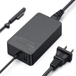 DOLAER 44W Surface Pro Charger, 15V 2.58A 44W Power Adapter, (for 44W, 36W) Surface Charger for Surface Pro 3/4/5/6, Surface Laptop 1/2/3, Surface Go