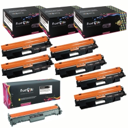 PRINTOXE ® Cf232A Drum And 6 Cf294X Compatible \w HP Toner Cartridges for M118Dw / Laserjet Pro Mfp M148Dw M148Fdw M149Fdw High Yield Toners Cf294A