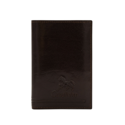 CAVALINHO 2 In 1 Bifold Leather Wallet - (28610556) - Handmade In Portugal & Rfid Protected In Brown