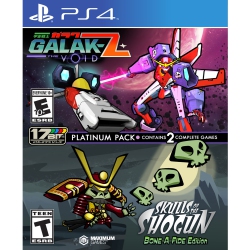 MAXIMUM GAMING Galak-Z: The Void/ Skulls Of The Shogun Bone-A Fide Pack for Playstation 4 [Videogames] In Platinum