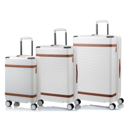 CHAMPS Vintage Iii Collection 3PC Expandable Hardside Luggage Set