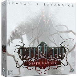 CMON (COOL MINI OR N Cthulhu: Death May Die - Season 2 Expansion 1-5 Players, Ages 14+, 90-120 Minutes