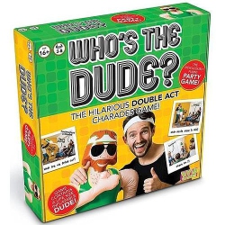 IDENTITY GAMES Who's The Dude? 3-8 Players, Ages 16+, 30 Minutes