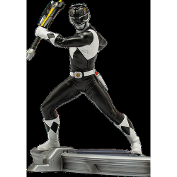 IRON STUDIOS Ranger Power Rangers 1:10 Art Scale Statue In Black