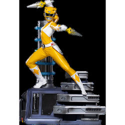 IRON STUDIOS Ranger Power Rangers 1:10 Art Scale 7.5" Statue In Yellow