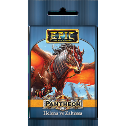 WHITE WIZARD GAMES Wizard Games Epic Card Game: Pantheon – Helena Vs Zaltessa 2-4 Players, Ages 13+, 20-40 Minutes